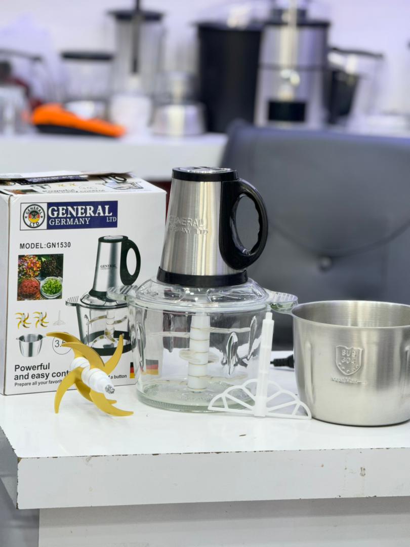 خردکن جنرال {GENERAL}اصل دوکاسه تیغه تیتانیوم مدلGN_1530